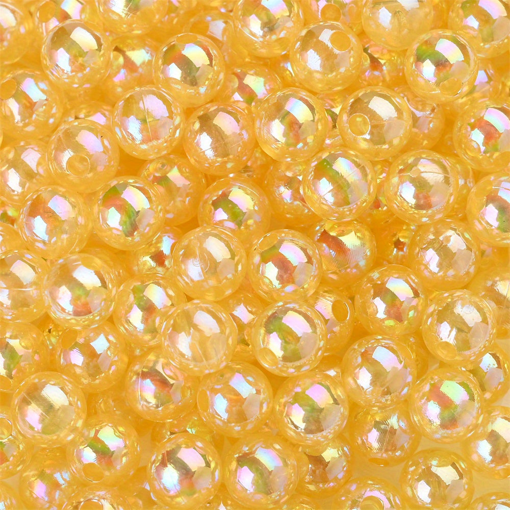 Colorful Clear Acrylic Beads