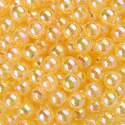 Colorful Clear Acrylic Beads