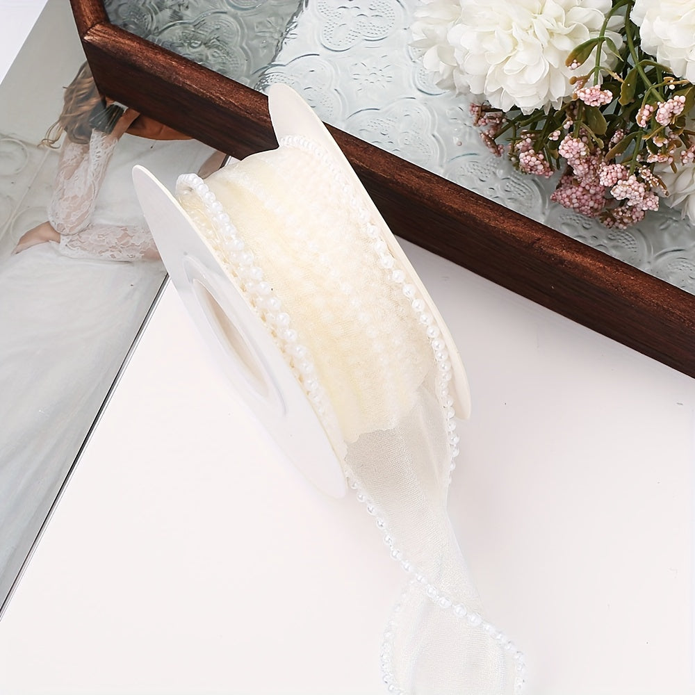 4 cm Fishtail Fabric Ribbon, 4.5 m