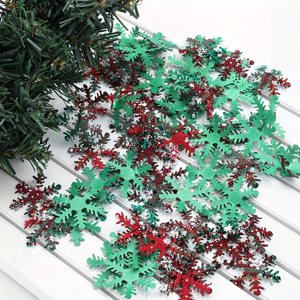 Christmas Polyester Snowflake Patches