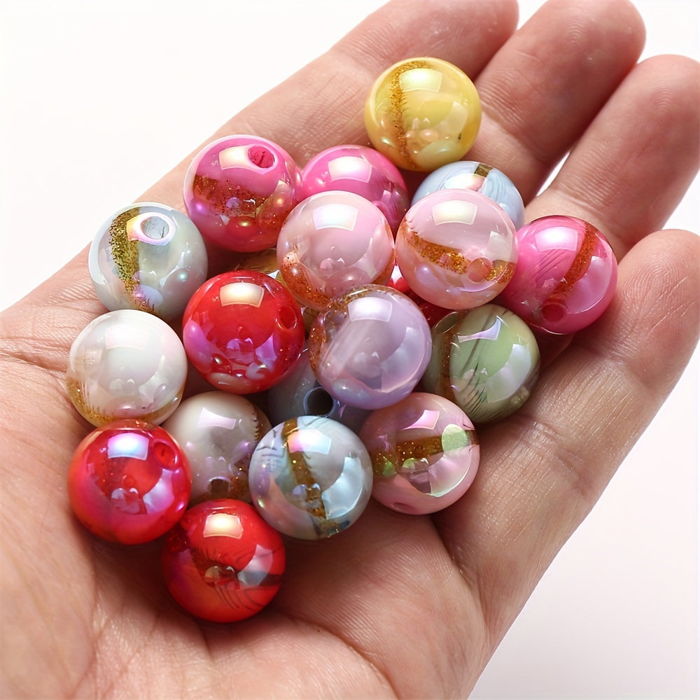 AB Cat's Eye Resin Beads