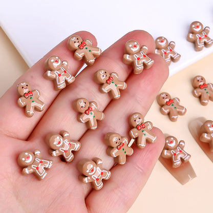 Christmas Resin Flatback Figurines