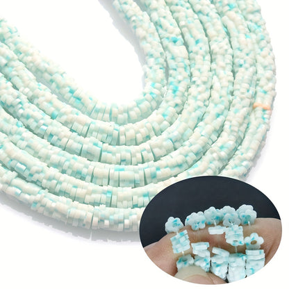 Flower Shape Polymer Clay Bead