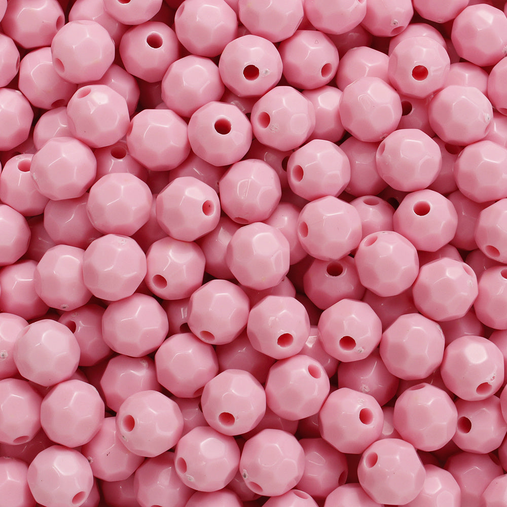 Luminous Multilateral Ball Acrylic Beads