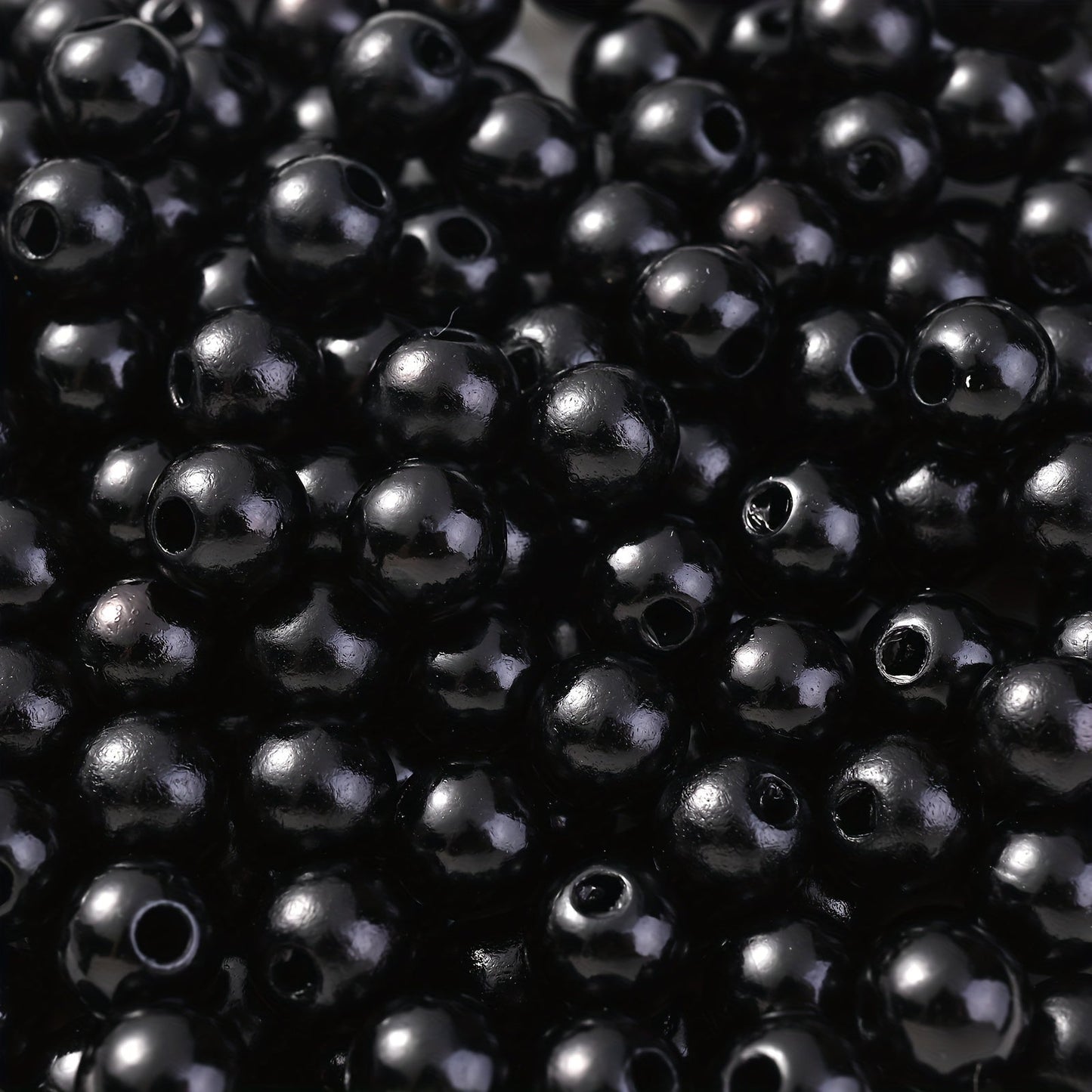 Colorful Imitation Pearl Acrylic Beads