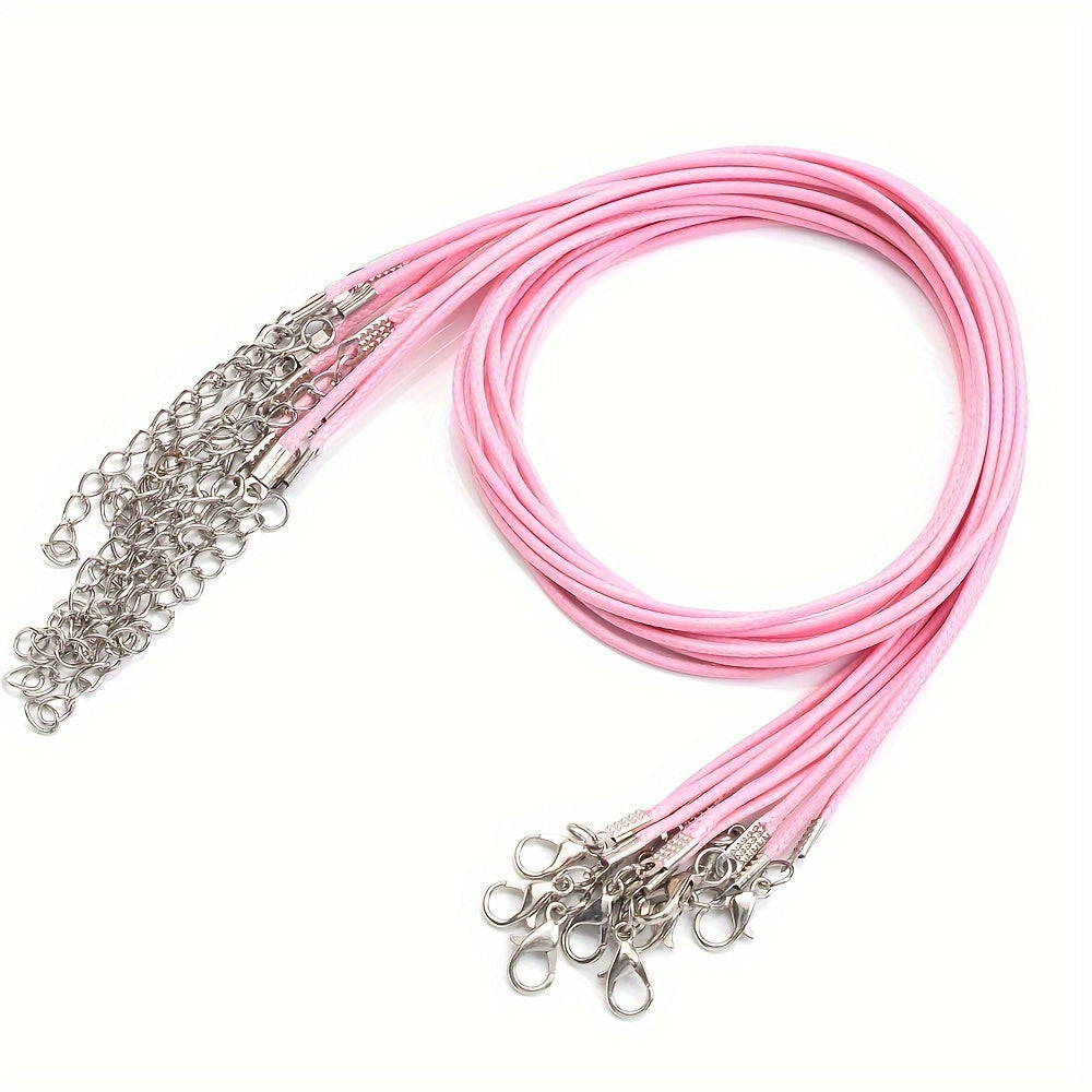 Waxed Leather Necklace Cord