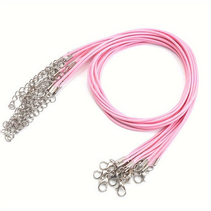 Waxed Leather Necklace Cord