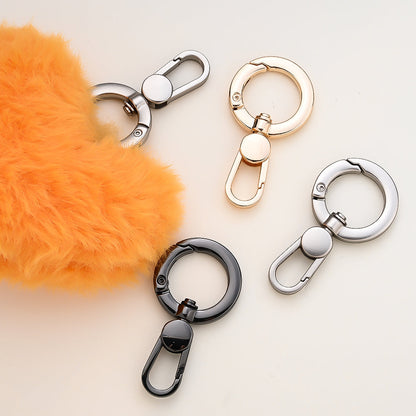 10PCS Swivel Snap O-Ring Keychain Clasp Set