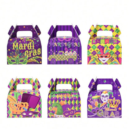 Mardi Gras Carnival Gift Boxes