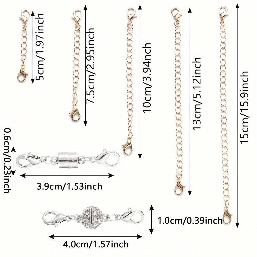 28-Piece Magnetic Clasp Set