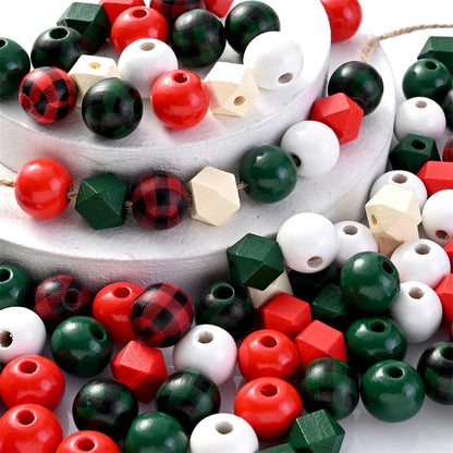 Christmas Silicone Round Beads