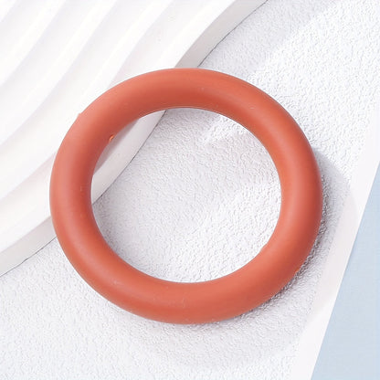 Round Silicone Pendant Rings