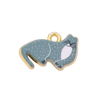 1-Piece Vintage Gold Animal & Nature Charm Pendant