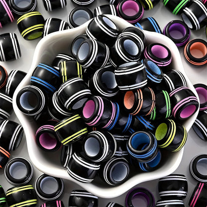Mixed Color Irregular Acrylic Beads
