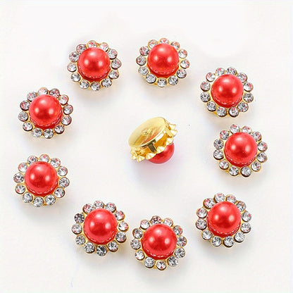 Acrylic Diamond Imitation Pearl Patches