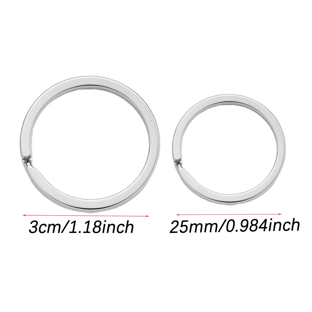 Double Circle Jump Ring Set