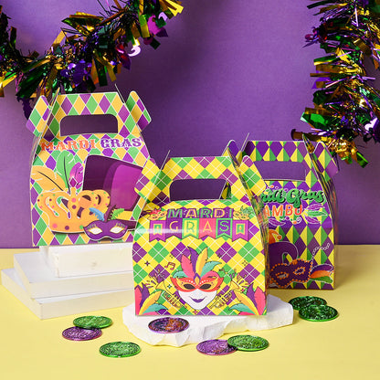 Mardi Gras Carnival Gift Boxes