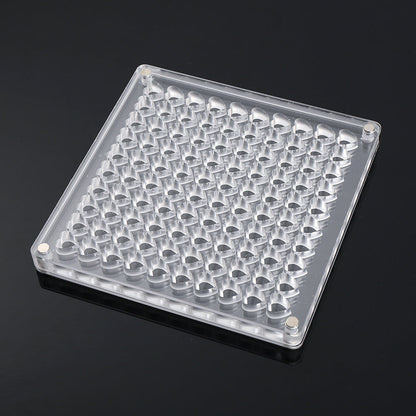 Transparent Multi-Compartment Plastic Display Box