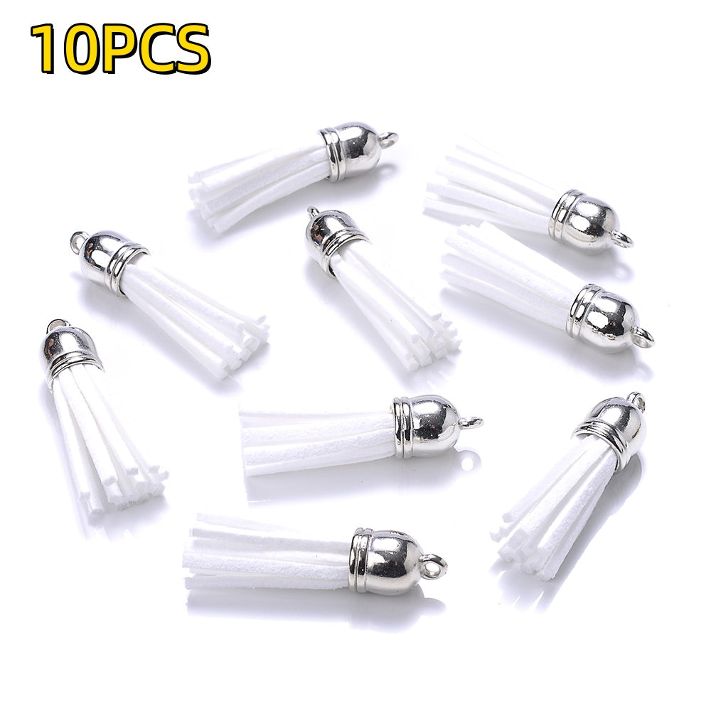 Colorful Polyester Tassel Pendants