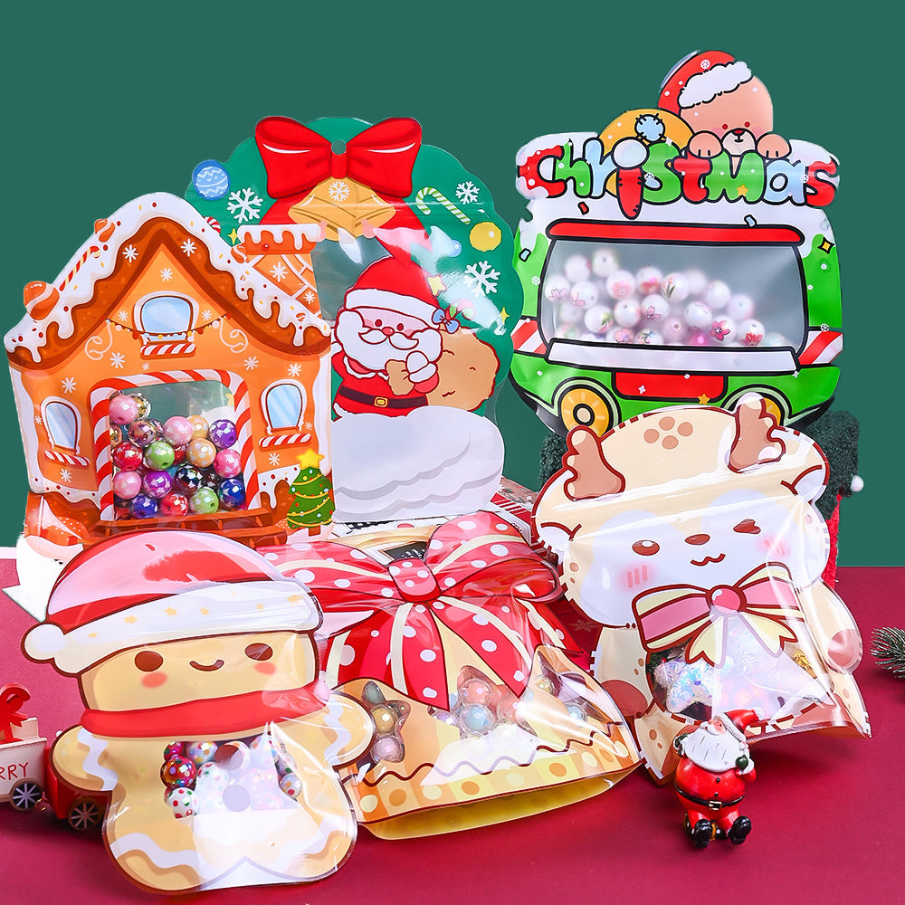 9/10-Piece Random Christmas Gift Bag Set