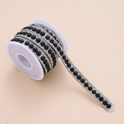 Ceramic Self-Adhesive Rhinestone Sticker Roll