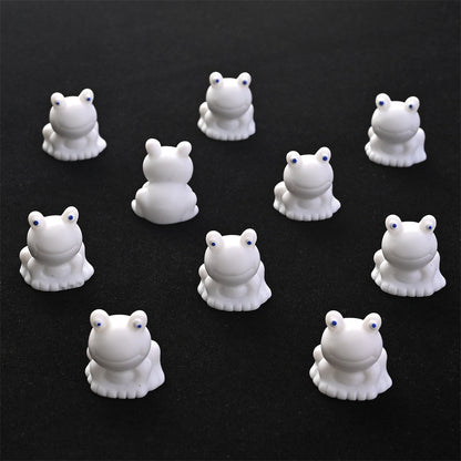 16x17mm 10pcs Resin Frog Beads