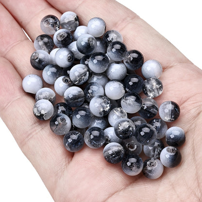 Milk Cap Glass Beads