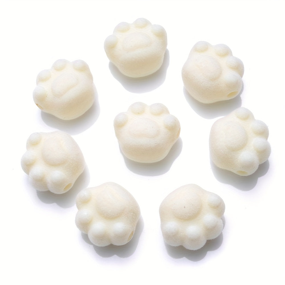 10PCS Multicolor Cat's Claw Acrylic Bead Set