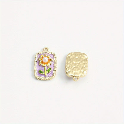 Sunflower Oil Pendants