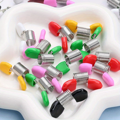 6-Piece 2-Size Bead Stopper & Jewelry Wire Clamps