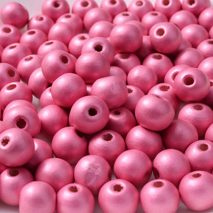 Natural Wooden & Pearl Bead Set