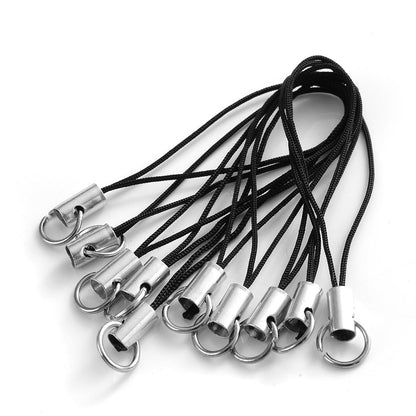 100-Piece Nylon Keychain Strap Cords