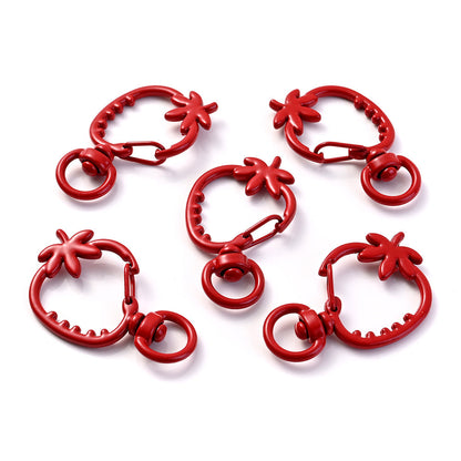 Strawberry Lobster Clasps for Keychain and Jewelry Making