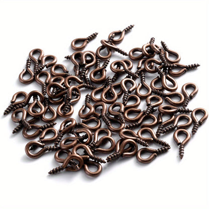 Mini Sheep Eye Screws Pendants Eyepin Hook Connector