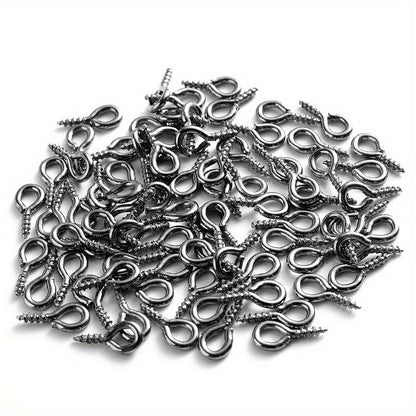Mini Sheep Eye Screws Pendants Eyepin Hook Connector