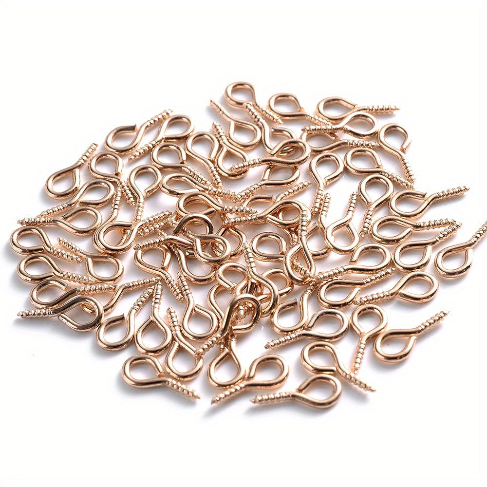 Mini Sheep Eye Screws Pendants Eyepin Hook Connector