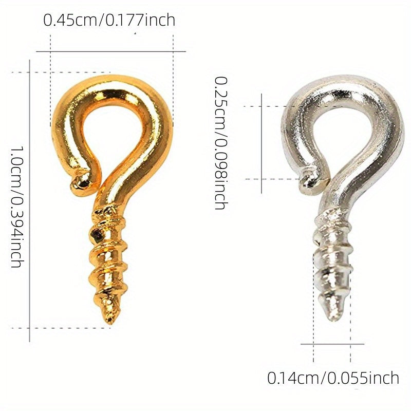 Mini Sheep Eye Screws Pendants Eyepin Hook Connector