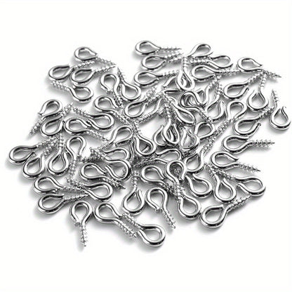 Mini Sheep Eye Screws Pendants Eyepin Hook Connector