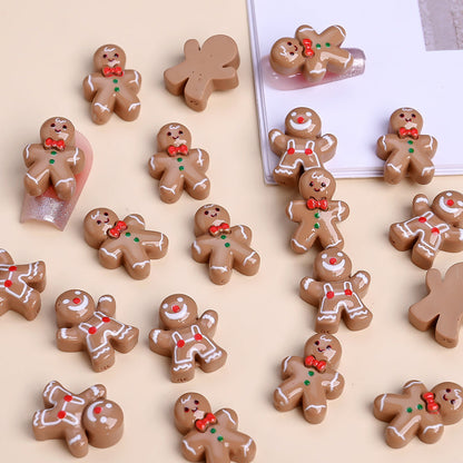 Christmas Resin Flatback Figurines