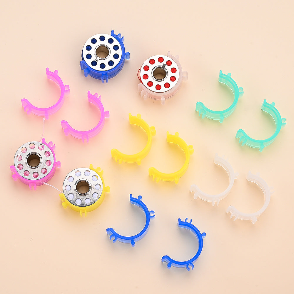 30PCS 27×17mm Multicolor Sewing Bobbin Clips