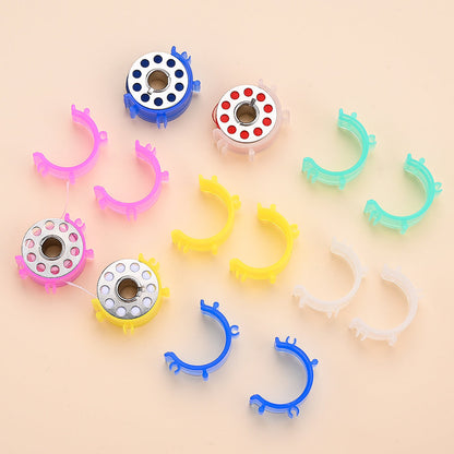 30PCS 27×17mm Multicolor Sewing Bobbin Clips