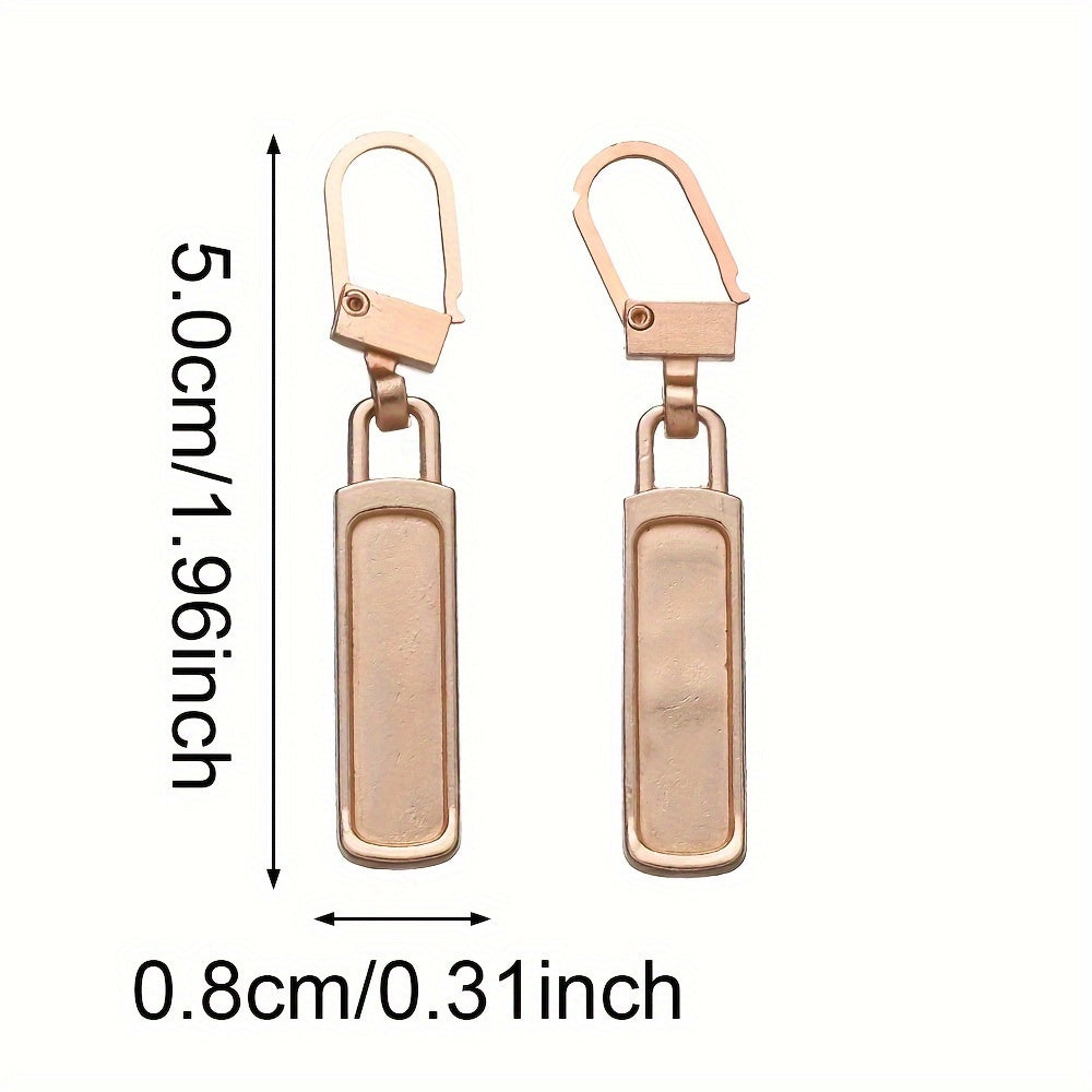 Removable Alloy Zipper Pull Set