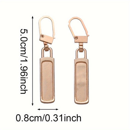 Removable Alloy Zipper Pull Set