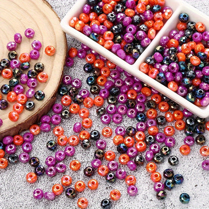 Halloween Wheel Shape Acrylic Beads