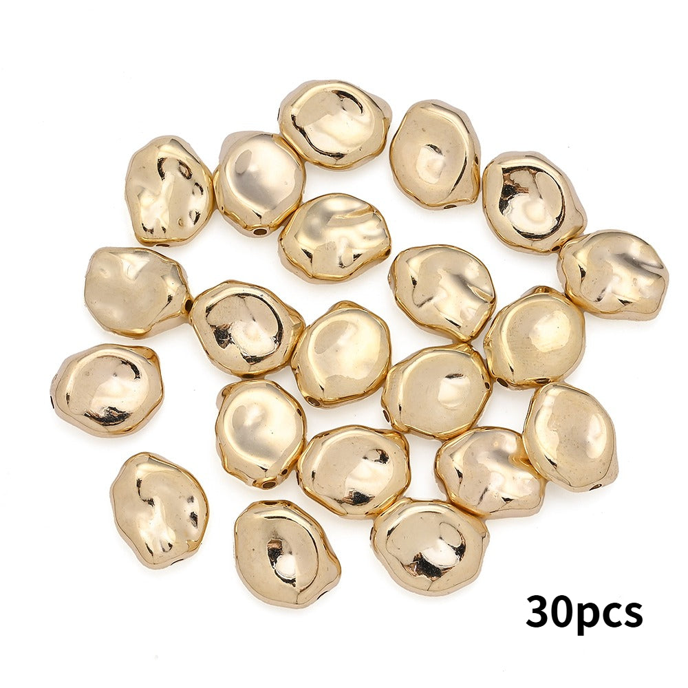 Modern Irregular Faceted Beads