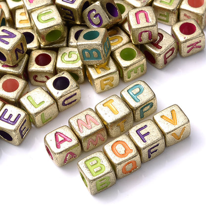 225PCS DIY Letter Bead Jewelry Making Set