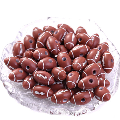 50pcs 39 Styles Mixed Sports Ball Beads