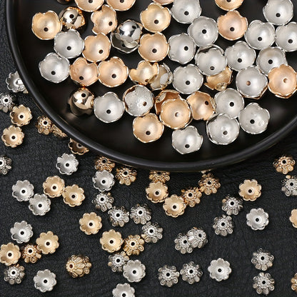 Tulip Pattern Plastic Beads