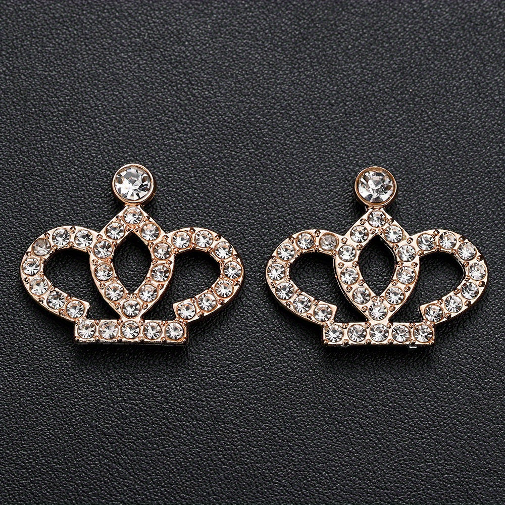Rhinestone Crown Patches