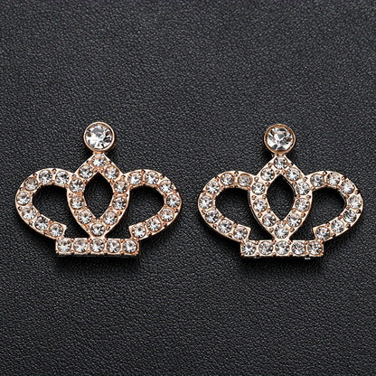Rhinestone Crown Patches